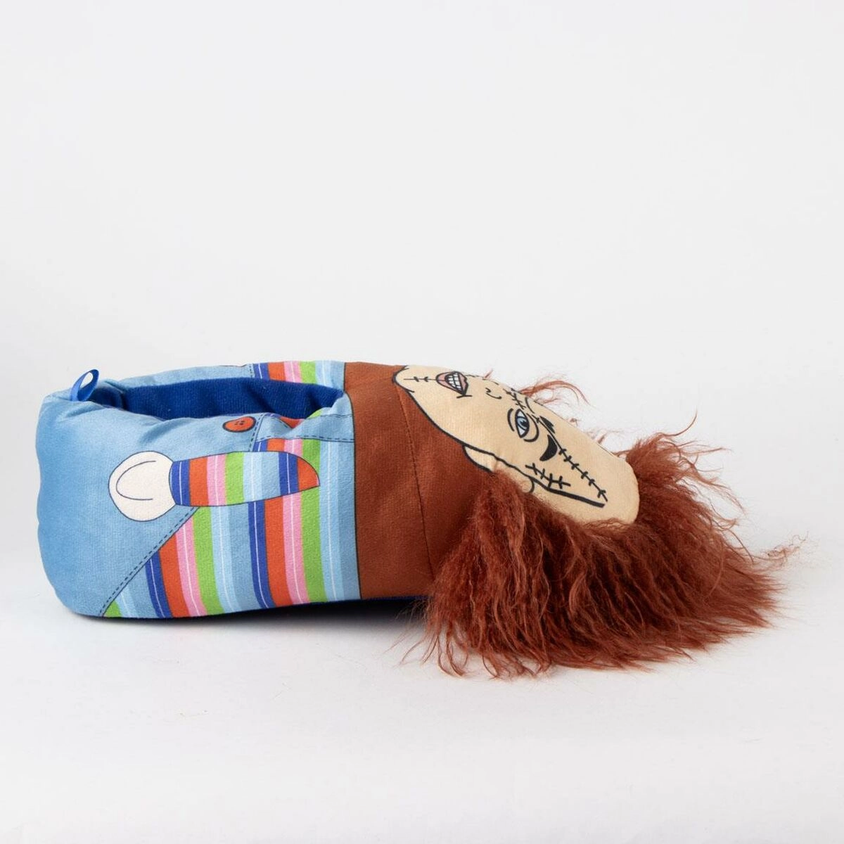 House Slippers Chucky Blue Foot-Friendly Design Anti   Aging