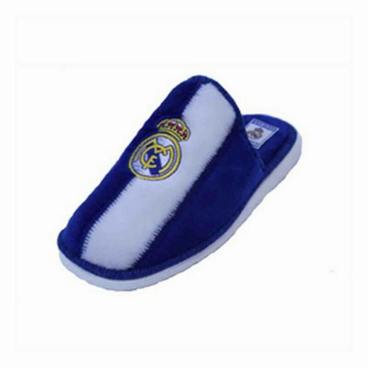 House Slippers Real Madrid Andinas 790-90 White Blue Adults Stylish and Comfortable AirCushion