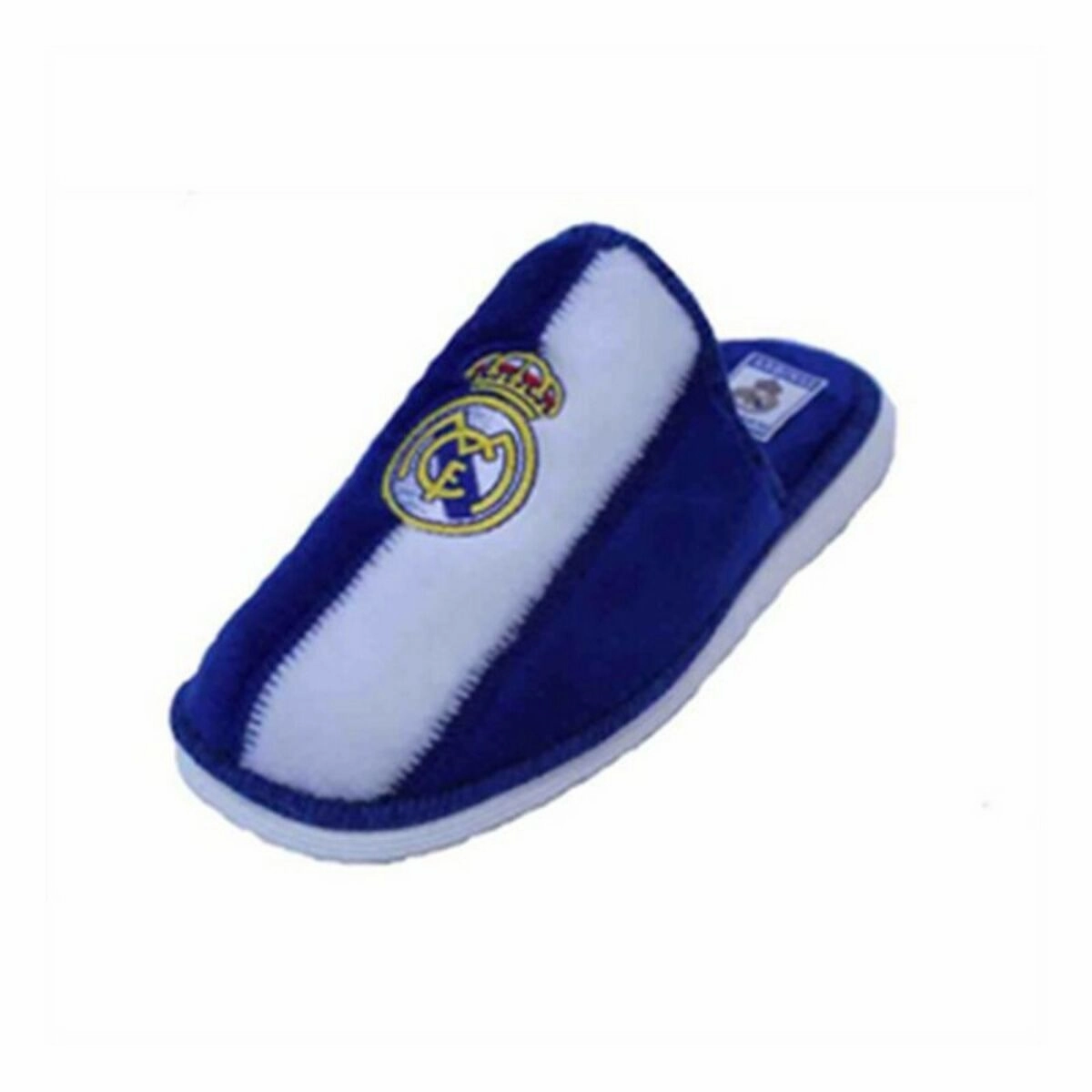 Arch Cushioning Travel Essential House Slippers Real Madrid Andinas 790-90 White Blue Adults