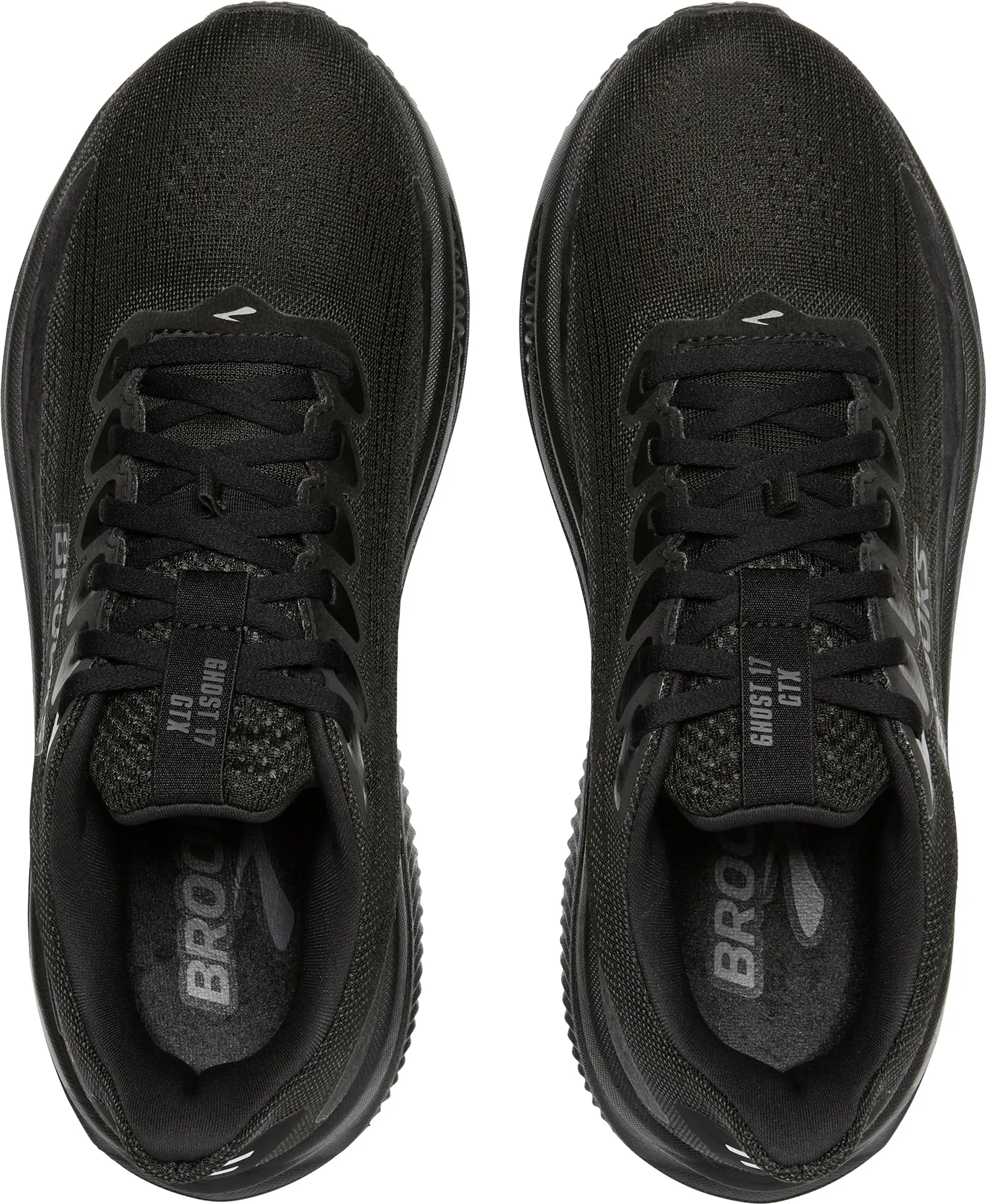Brooks Ghost 17 GORE-TEX Mens Running Shoes - Black Hyper Breathable Mesh impact - reduction