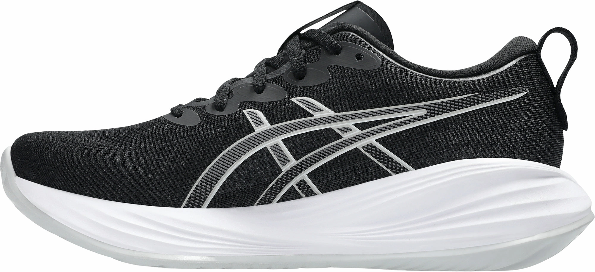 Multi Directional Grip Pattern 3D Heel Lock Technology Asics Gel Cumulus 27 Womens Running Shoes - Black