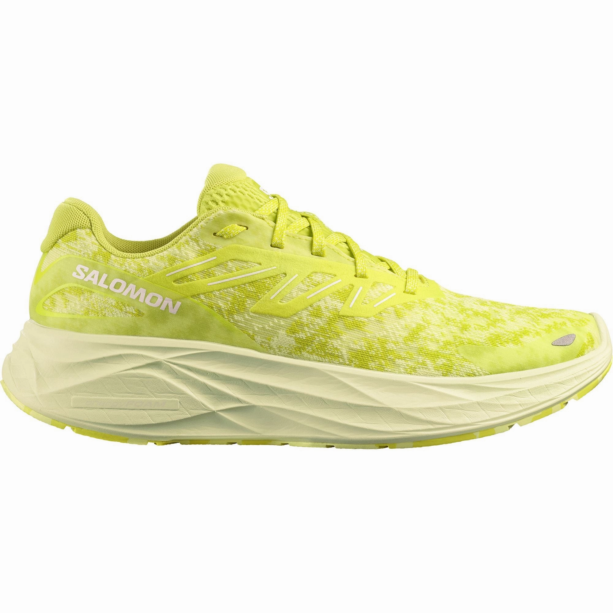 MidTop ergonomic running shoes Salomon Aero Glide 2 Mens Running Shoes - Yellow