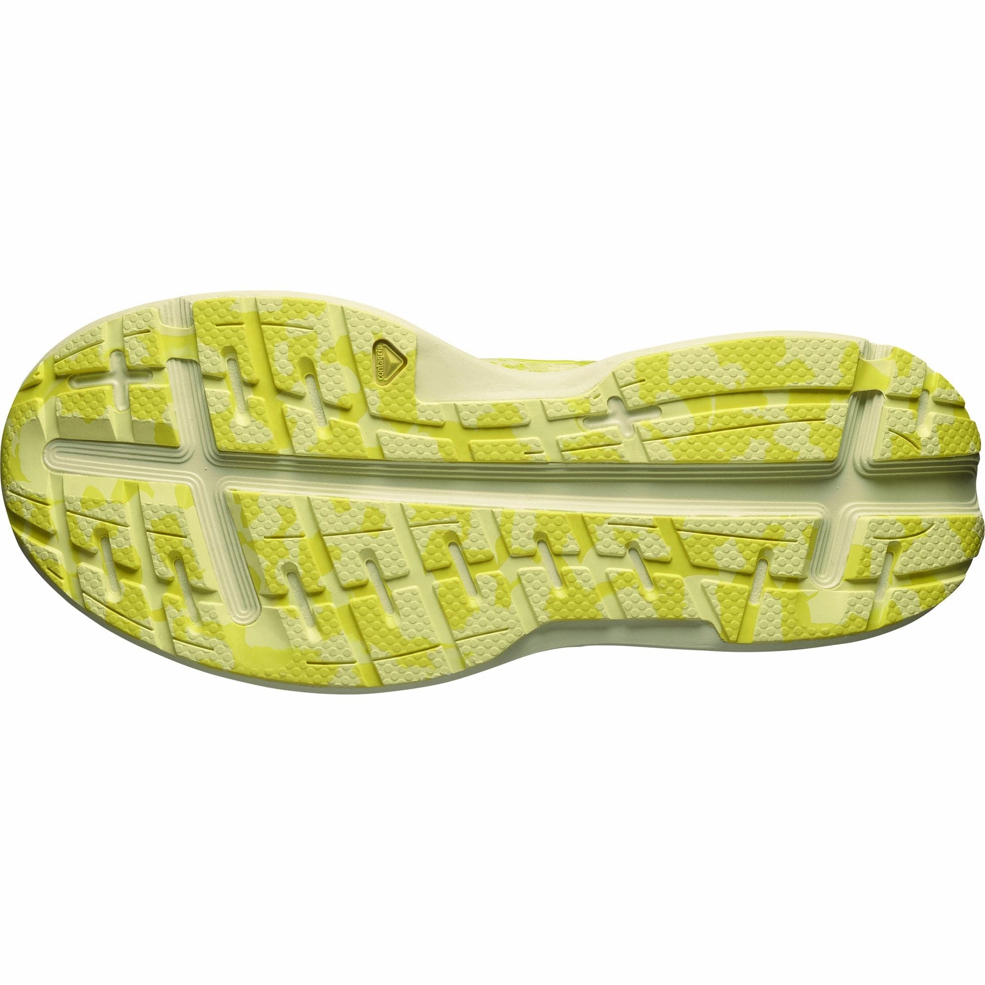Salomon Aero Glide 2 Mens Running Shoes - Yellow pronation - control shoes
