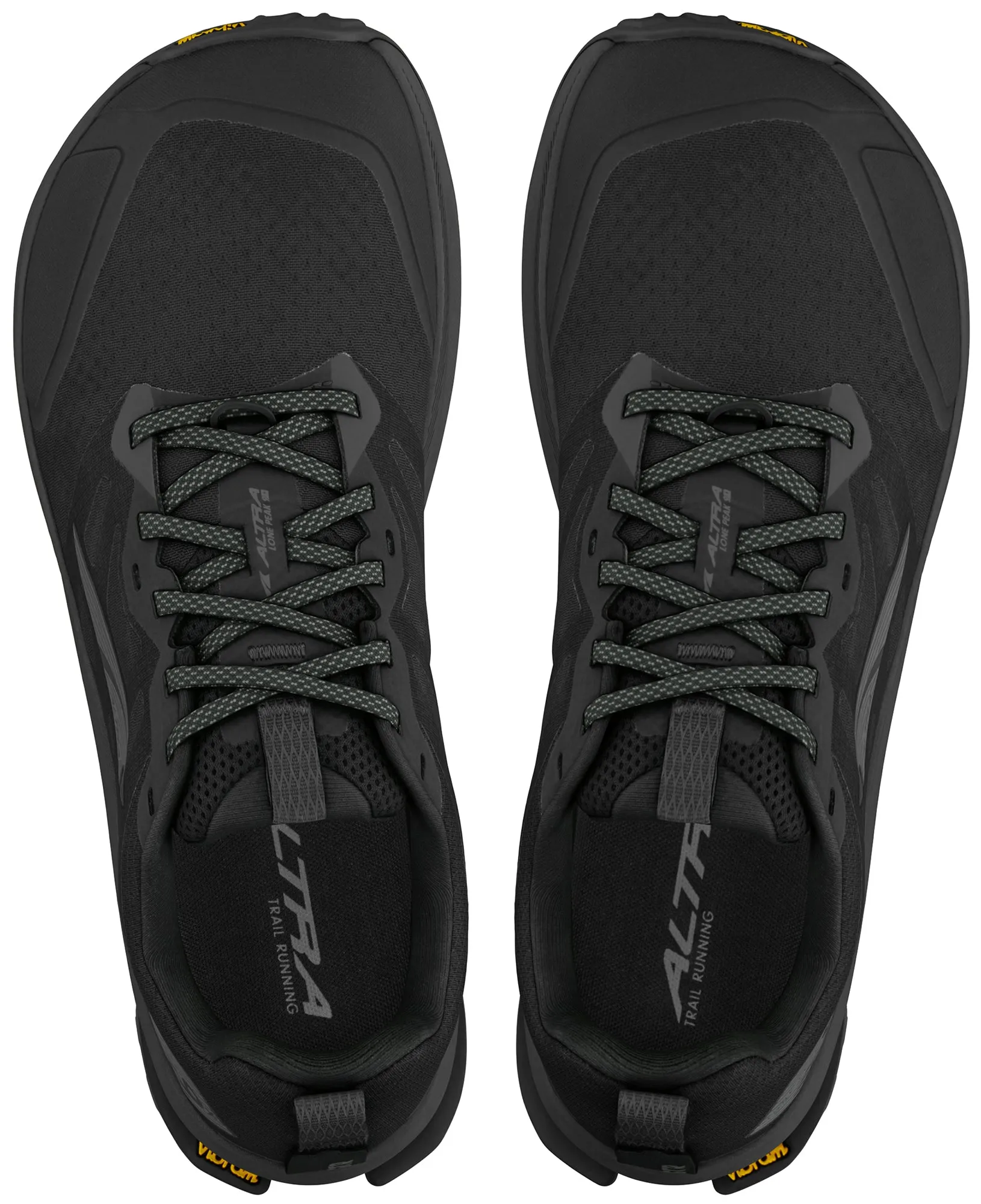 mid - range shoe expense Altra Lone Peak 9  Mens Trail Running Shoes - Black