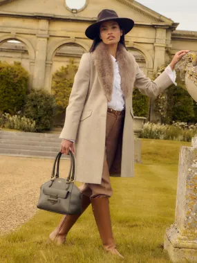 NonIrritatingLining Harriet - Taupe Herringbone