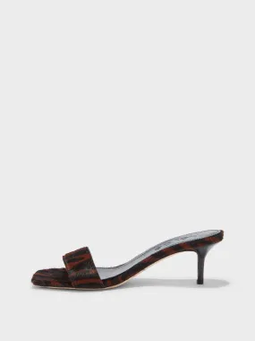 Suede Understated Chic Ilvy Ponyhair Mules