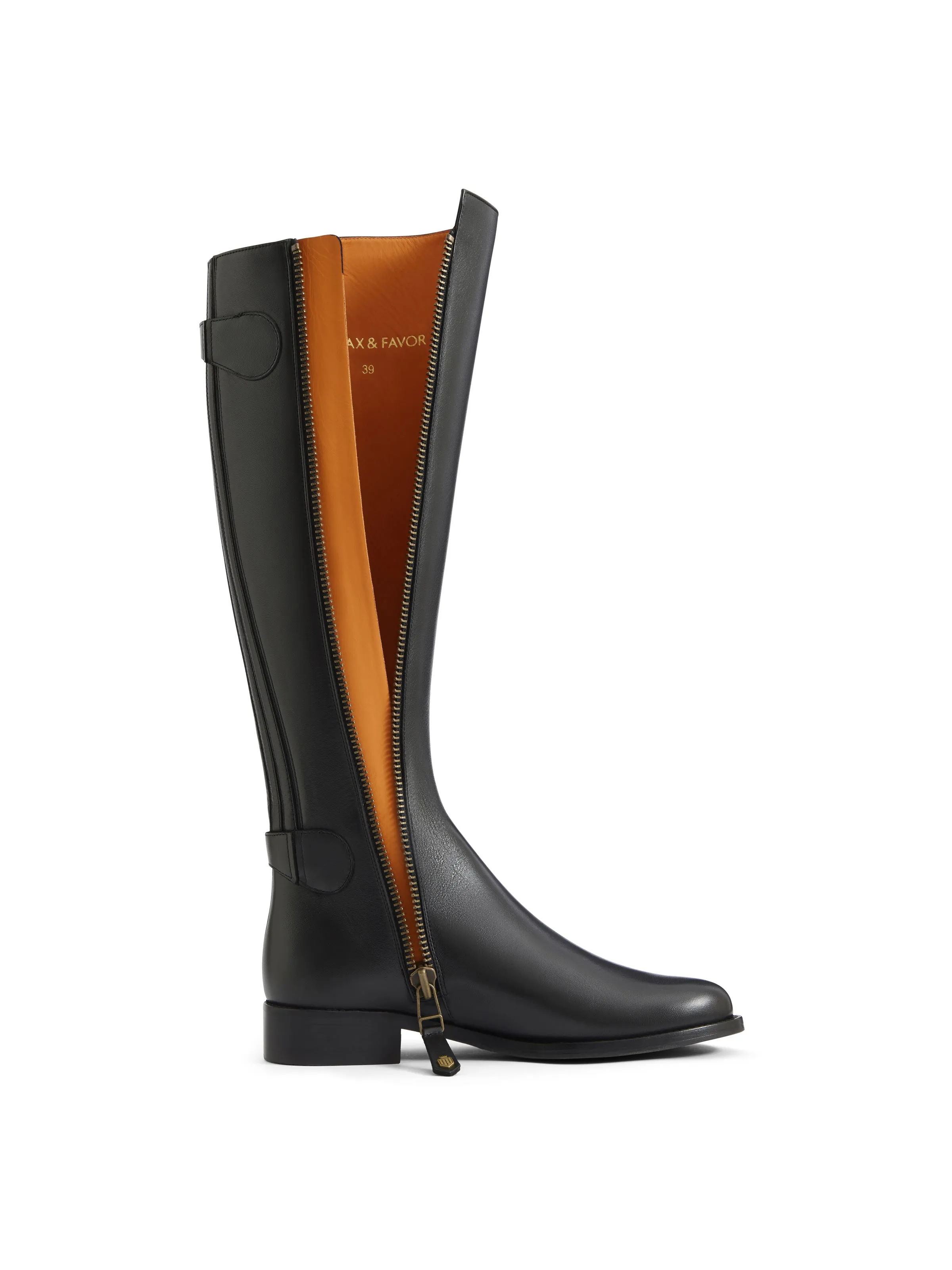 ErgonomicDesign Flat Upton - Black Leather