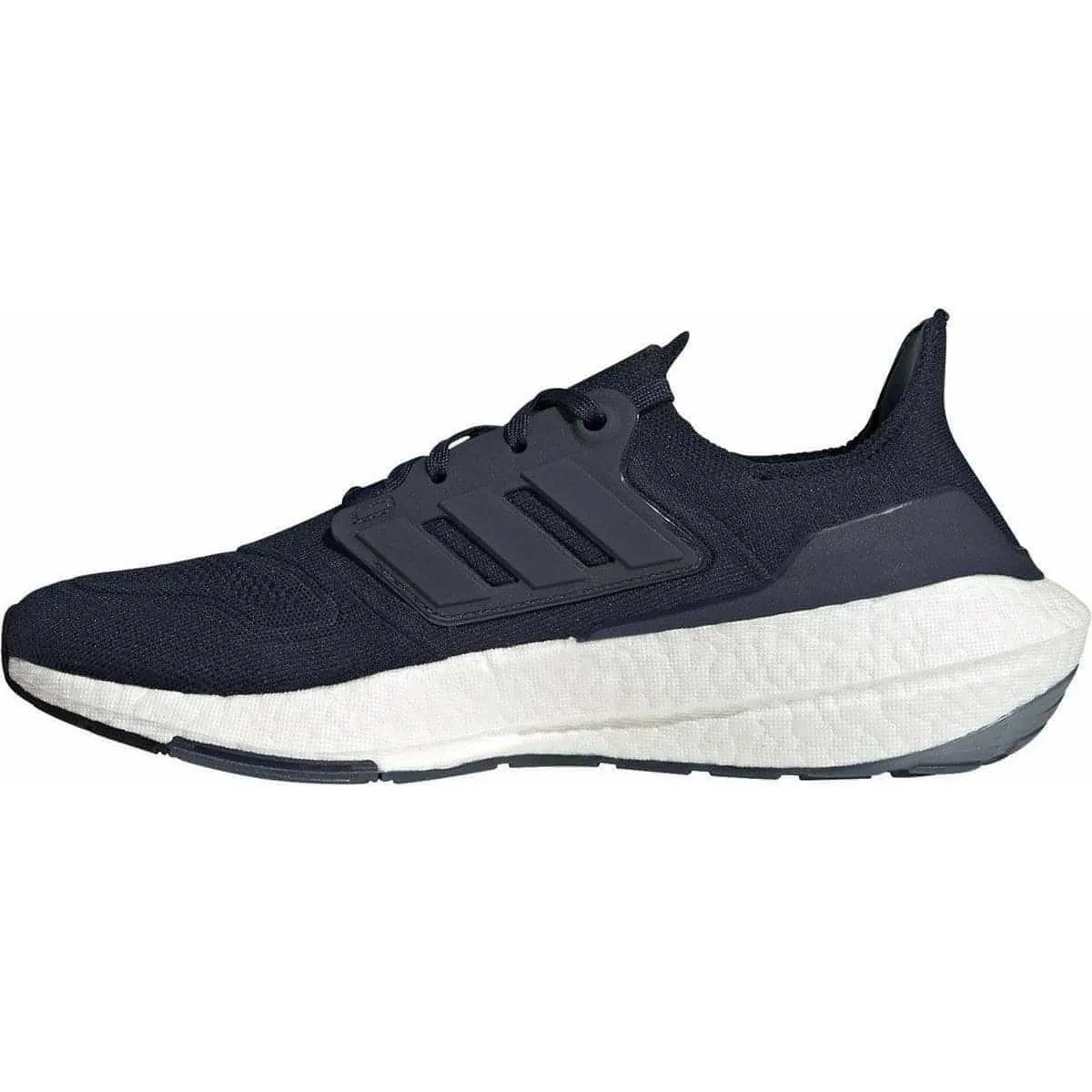 adidas Ultra Boost 22 Mens Running Shoes - Navy perforated upper shoes
