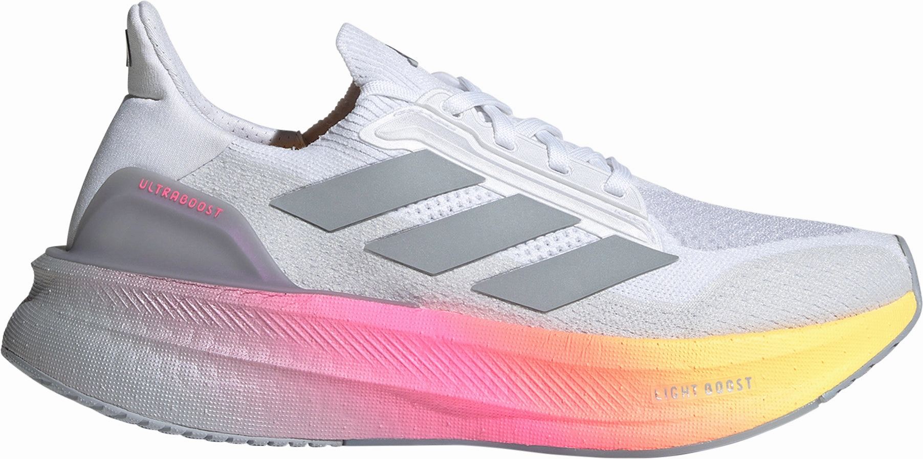 well - fitting Impact Resistant Forefoot adidas Ultra Boost 5X Womens Running Shoes - White