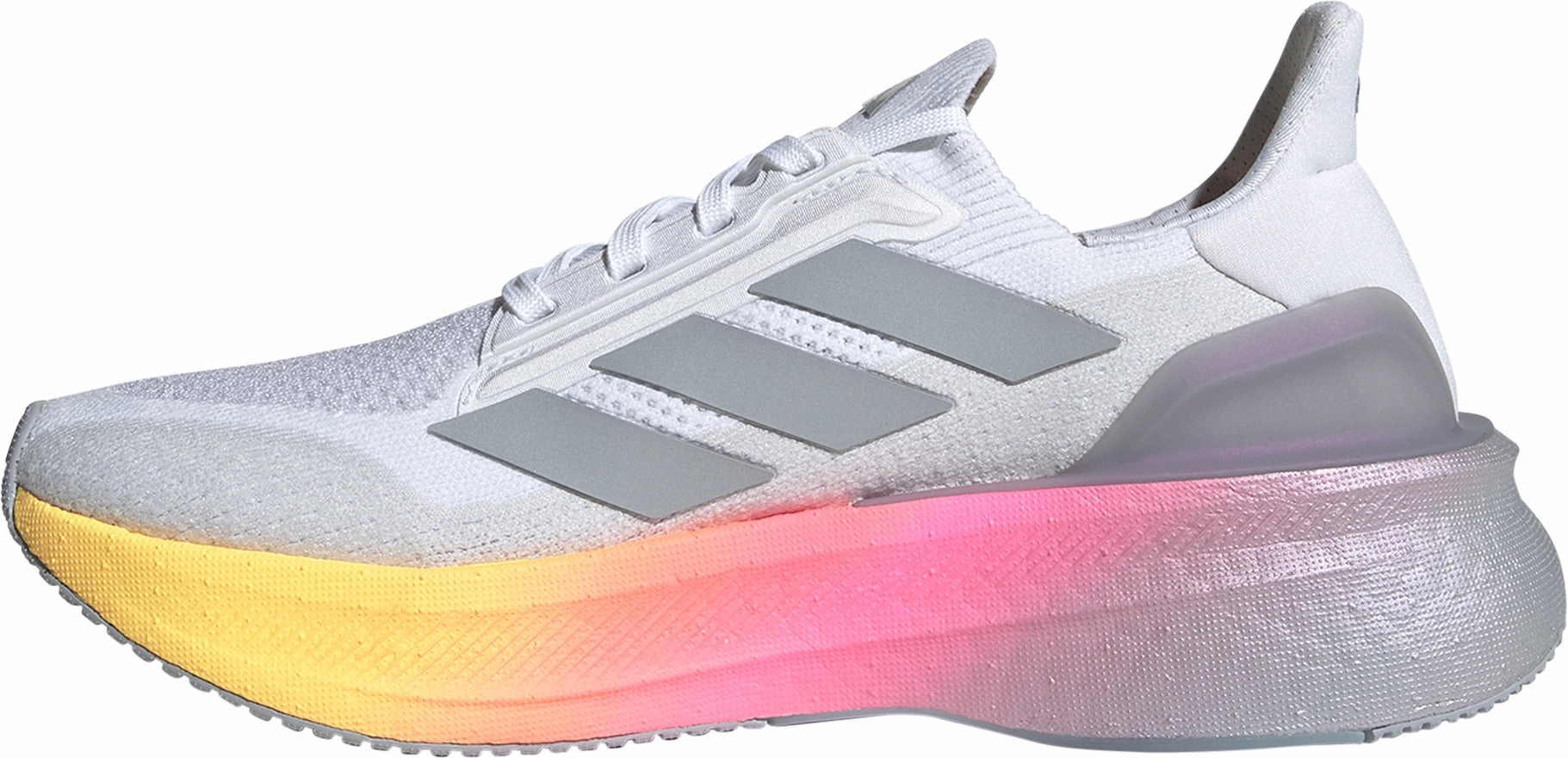 Impact Dispersion Nodes adidas Ultra Boost 5X Womens Running Shoes - White