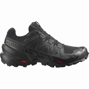 Salomon Speedcross 6 GORE-TEX Womens Trail Running Shoes - Black Anti blister