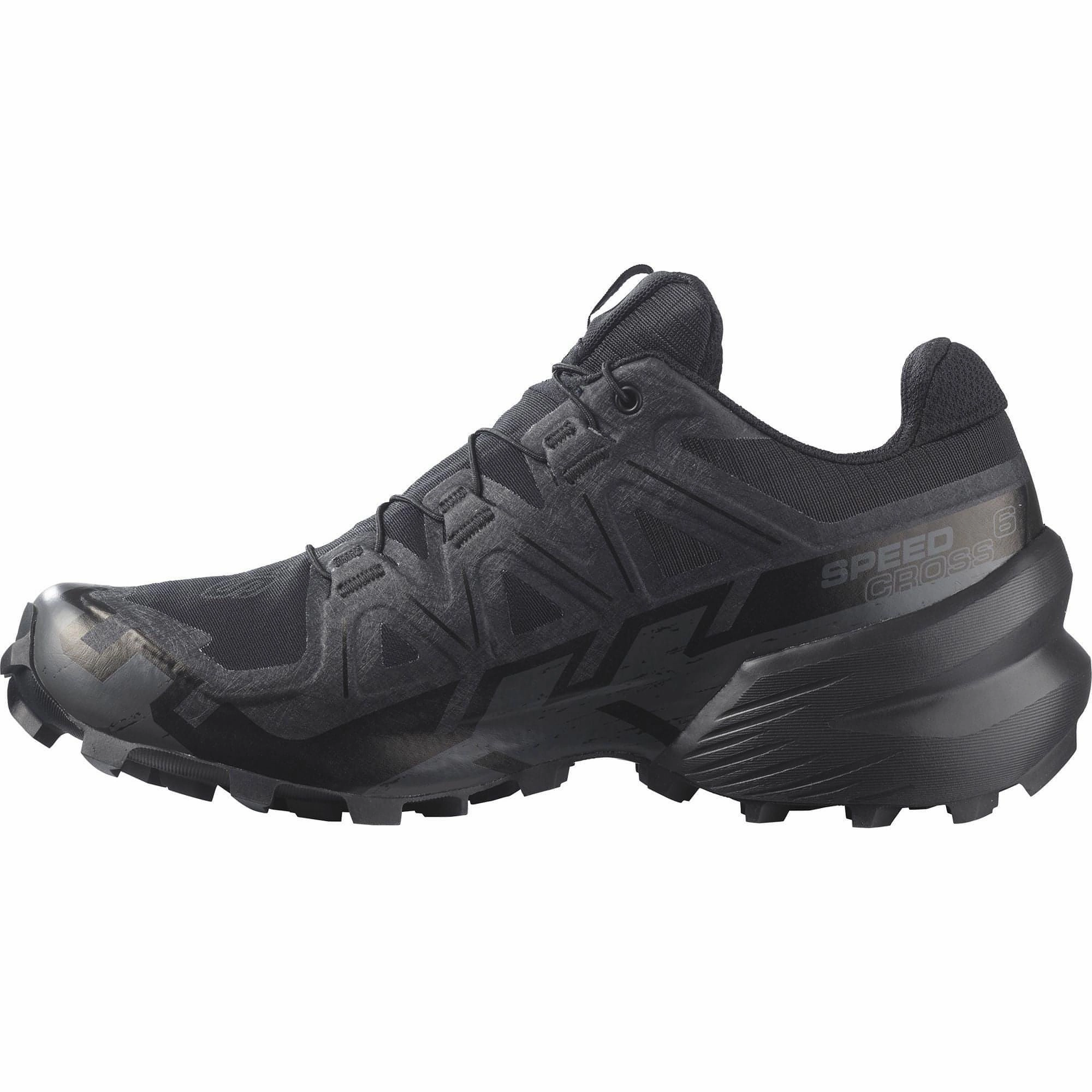 Salomon Speedcross 6 GORE-TEX Womens Trail Running Shoes - Black Running Headphones running for fun