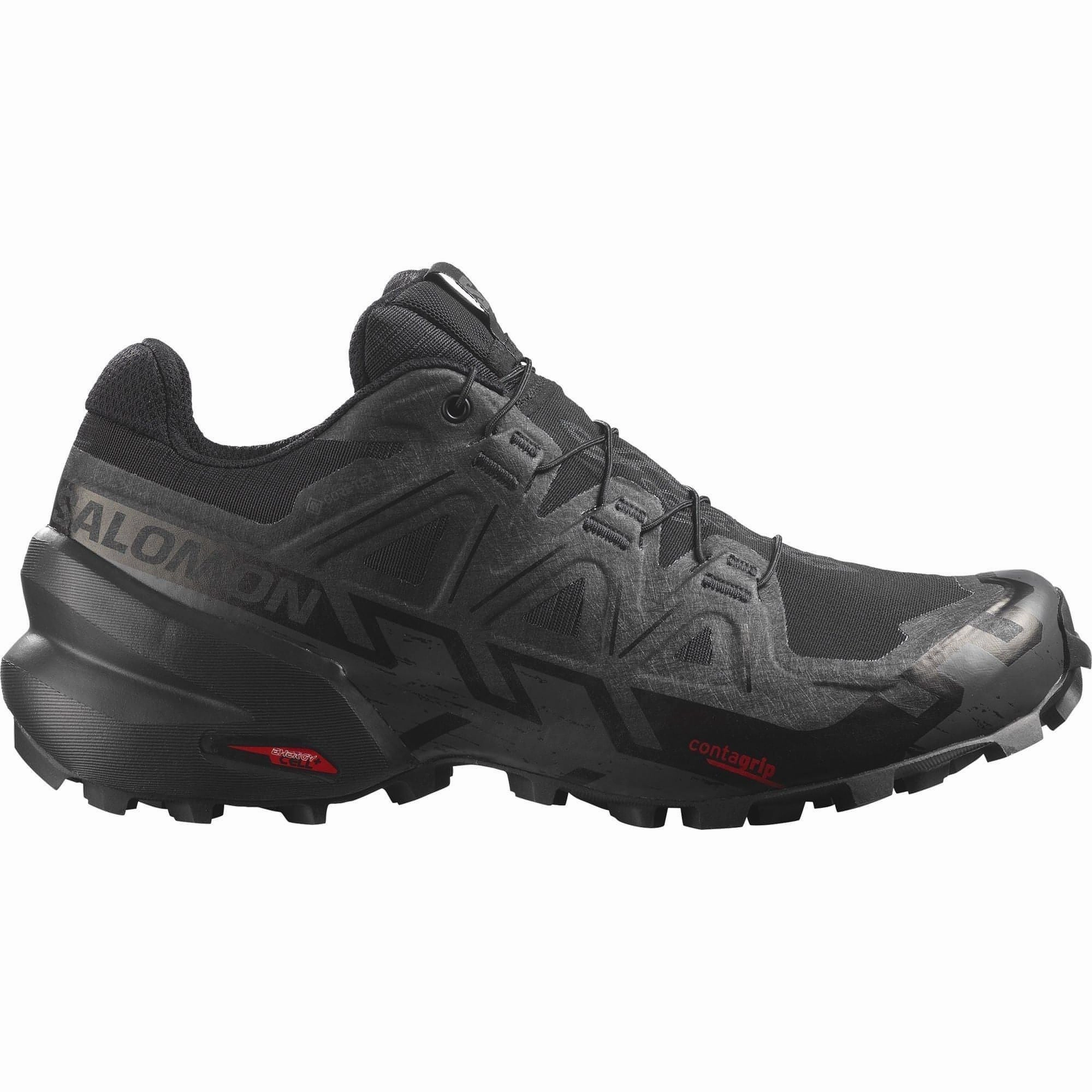 Salomon Speedcross 6 GORE-TEX Womens Trail Running Shoes - Black Anti blister