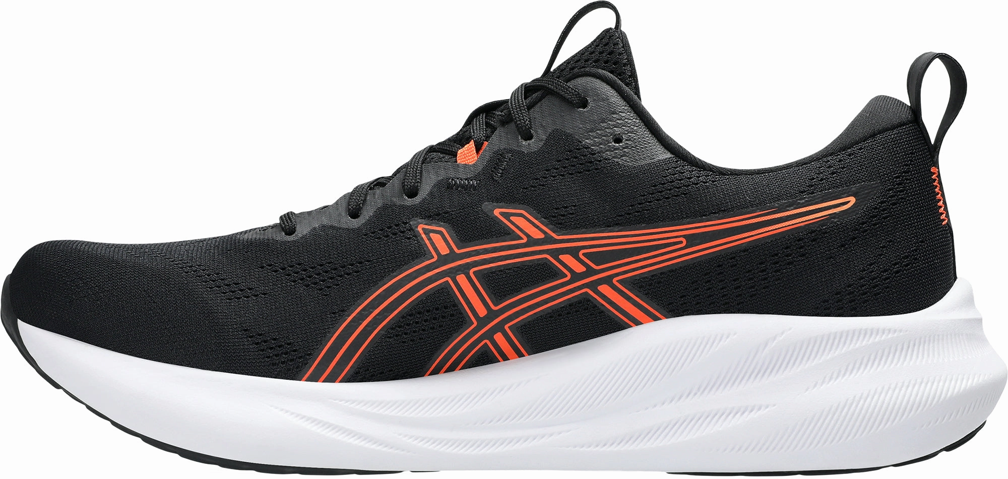 running in a golf course area shoes contoured insole shoes Asics Gel Pulse 16 Mens Running Shoes - Black