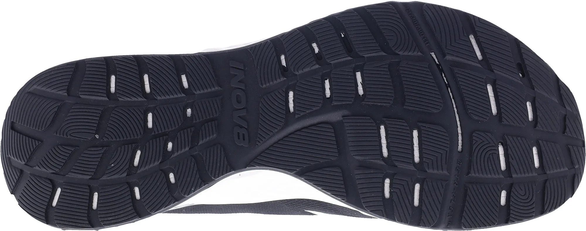 suitable for beginners Stability plate Inov8 RoadFly WIDE FIT Womens Running Shoes - Black