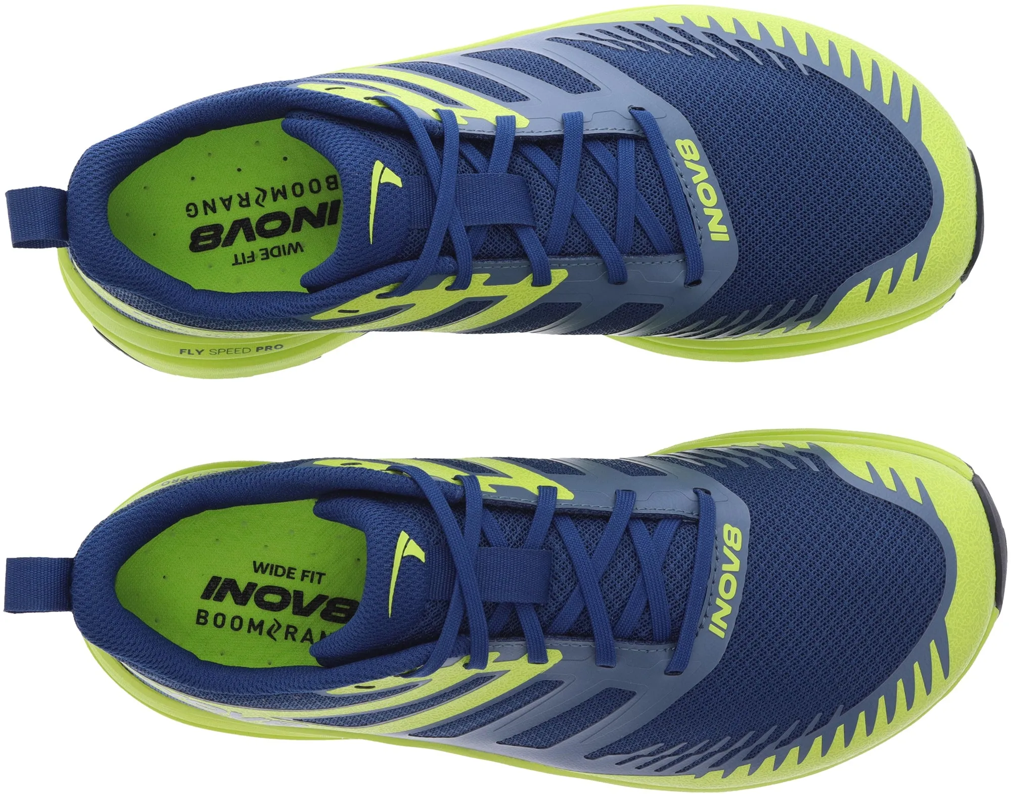 Inov8 TrailFly Max WIDE FIT Mens Trail Running Shoes - Blue running for a way to stay creative