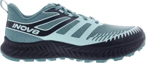 Inov8 TrailFly Womens Trail Running Shoes - Green Hydraulic Heel Unit zip - closure shoes
