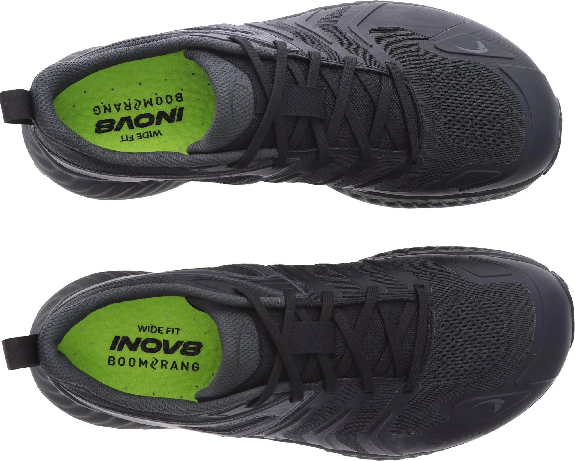 Inov8 TrailTalon Mens Trail Running Shoes - Black Running Form solid colored shoes
