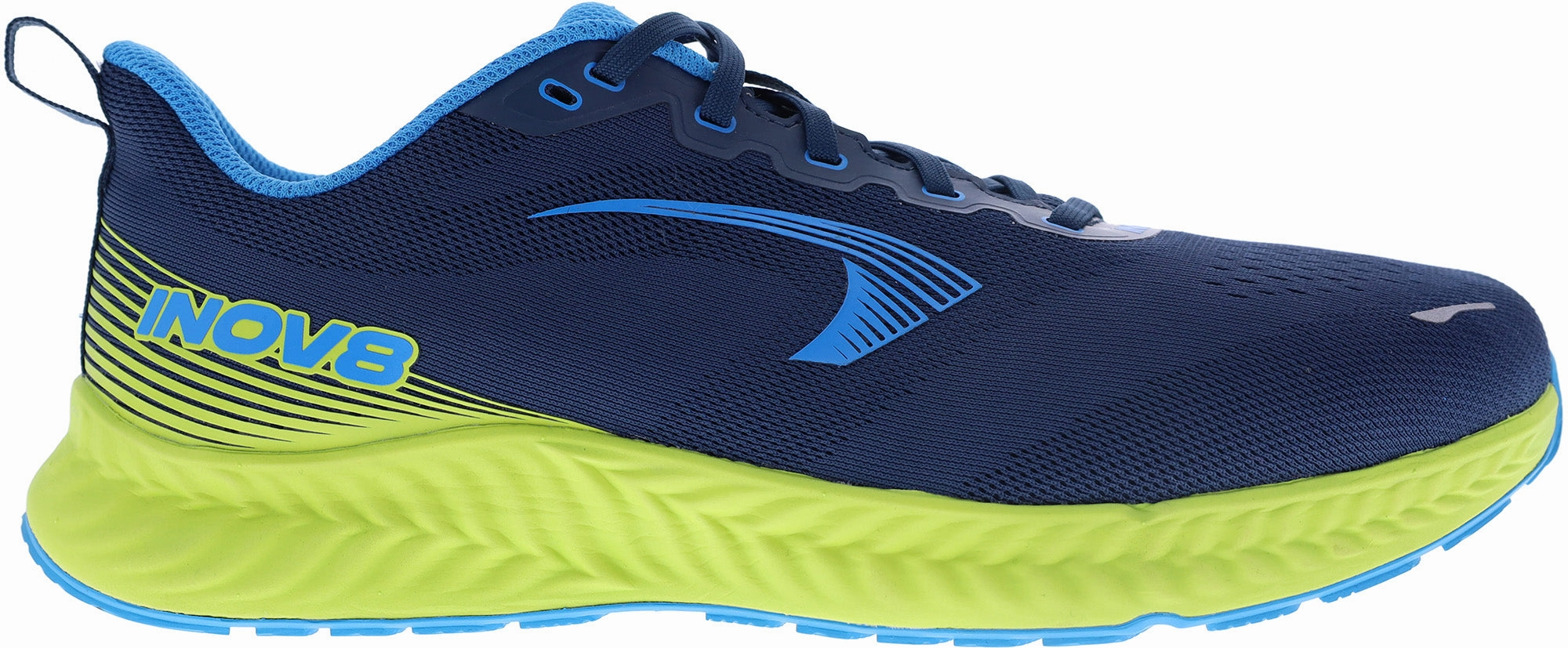 Bounce Back Cushioning Inov8 RoadFly WIDE FIT Mens Running Shoe - Blue