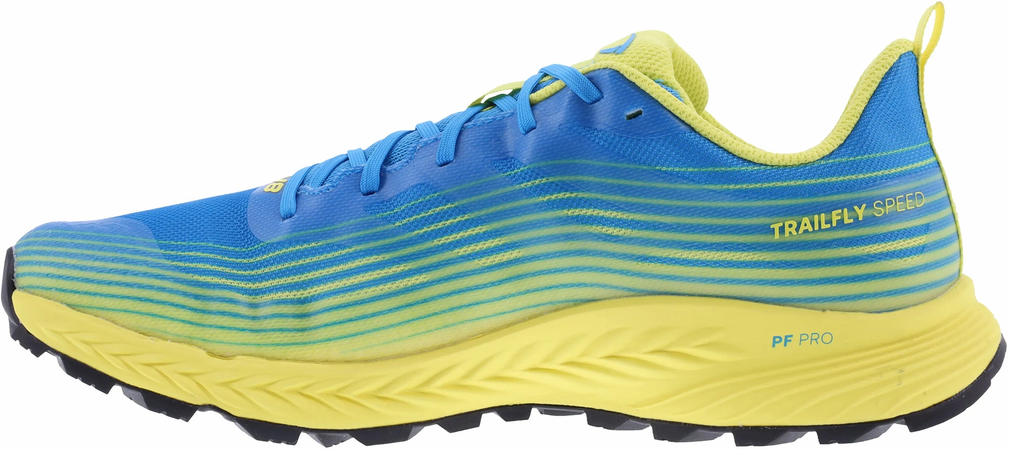 Inov8 TrailFly Speed WIDE FIT Mens Trail Running Shoes - Blue Biomechanical Motion Control