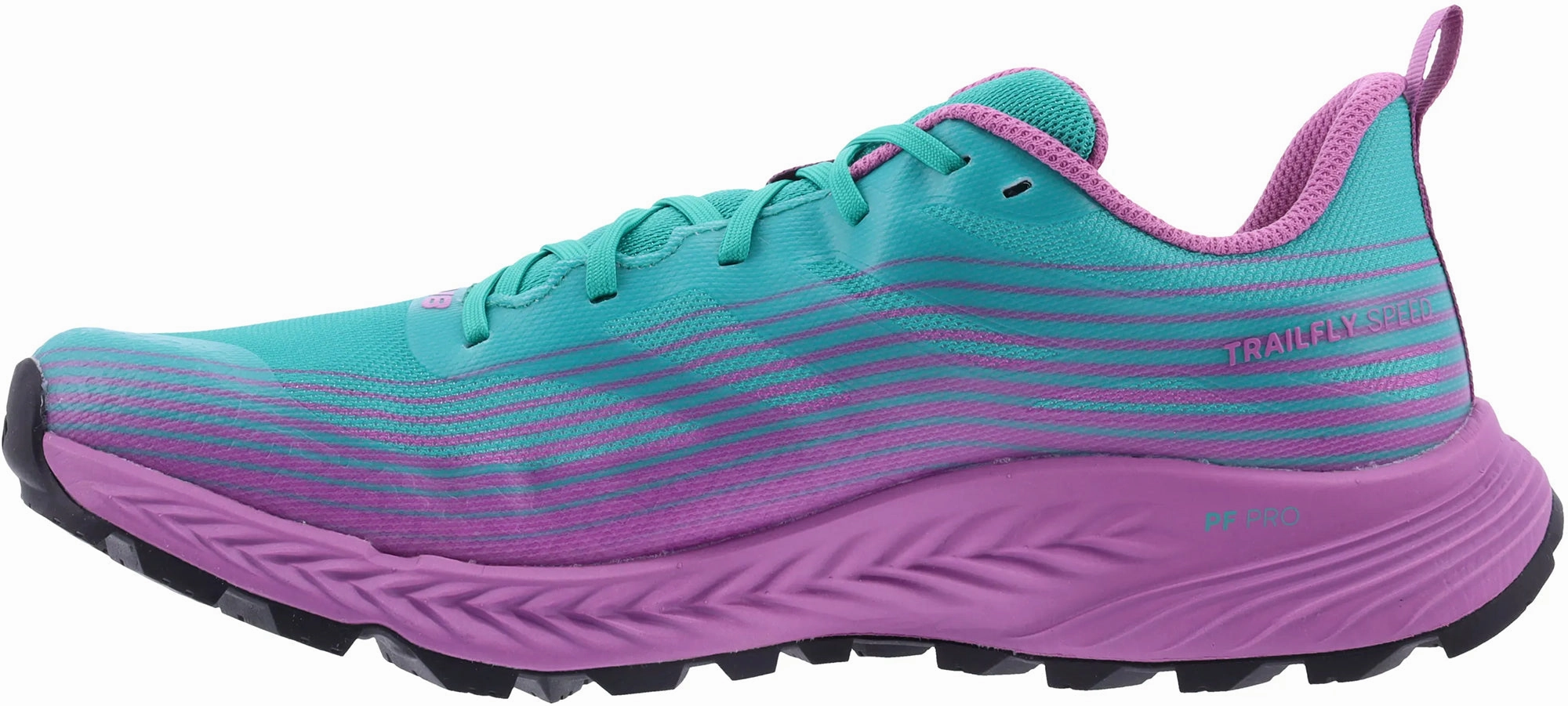 Inov8 TrailFly Speed WIDE FIT Womens Trail Running Shoes - Blue Energy Return Technology round - toe shoes