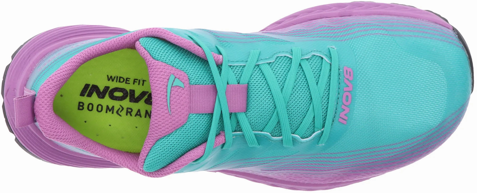 balance and coordination running shoe help Comfortable Arch Support Inov8 TrailFly Speed WIDE FIT Womens Trail Running Shoes - Blue