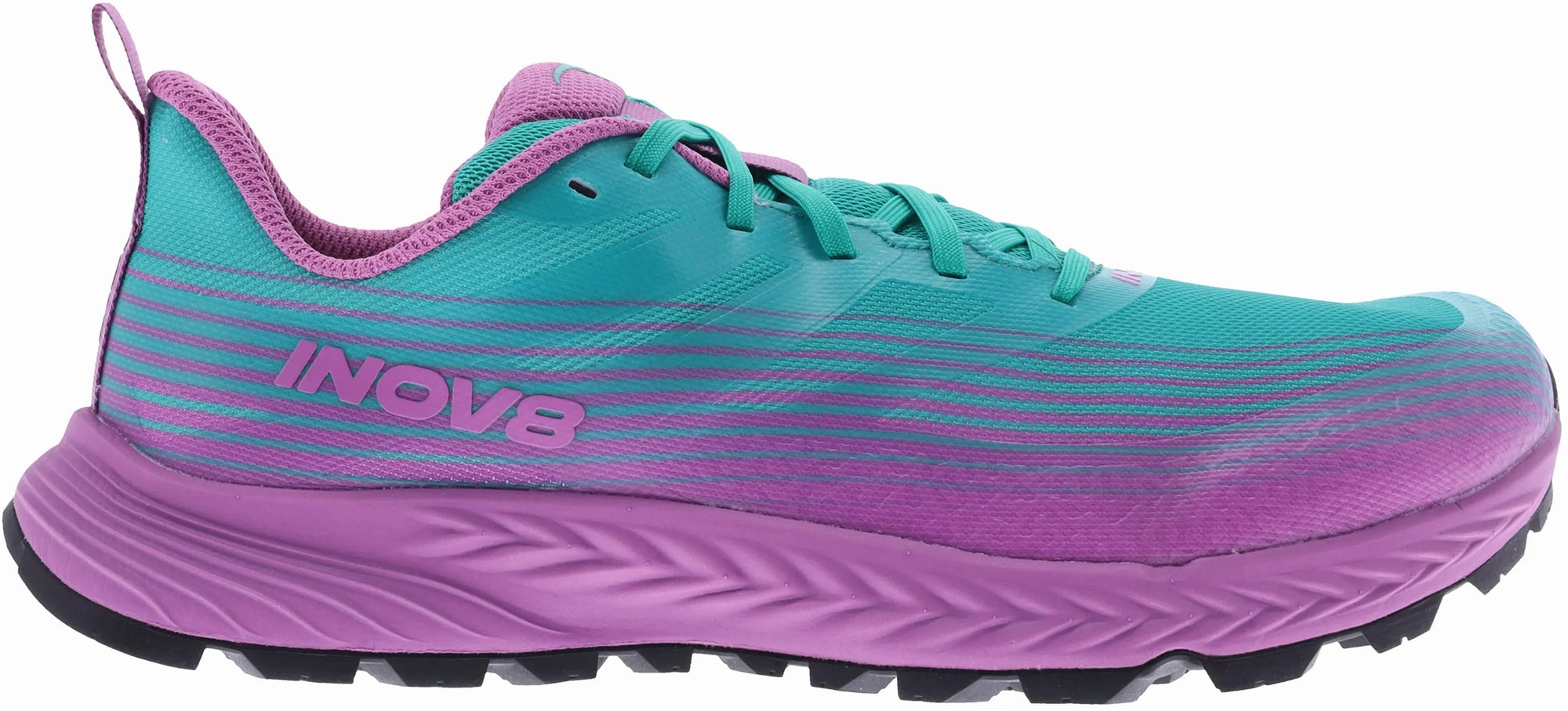 Modern Design Compression Boost Inov8 TrailFly Speed WIDE FIT Womens Trail Running Shoes - Blue