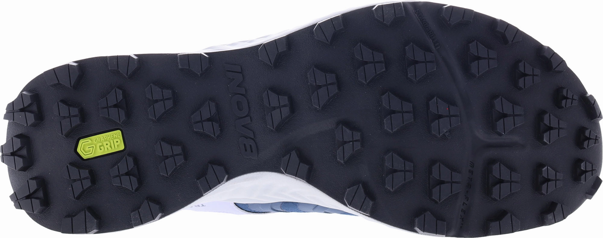 Lockdown Strap running gait analysis Inov8 TrailTalon Womens Trail Running Shoes - Blue