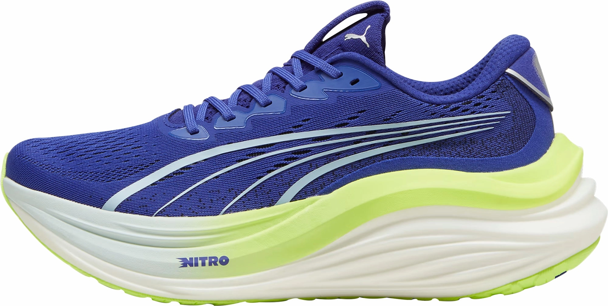 Functional Design Shock Absorption Midsole Puma MagMax Nitro Mens Running Shoes - Blue