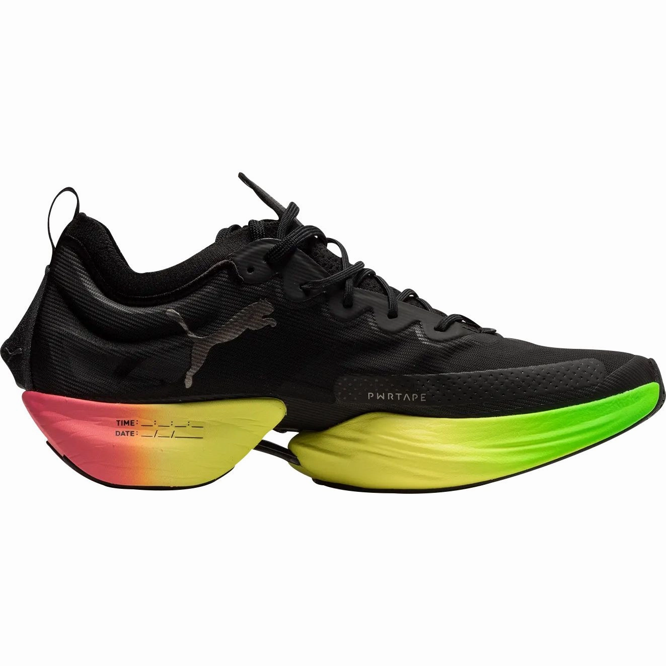 Puma Fast-R Nitro Elite Mens Running Shoes - Black heel - cup running shoes