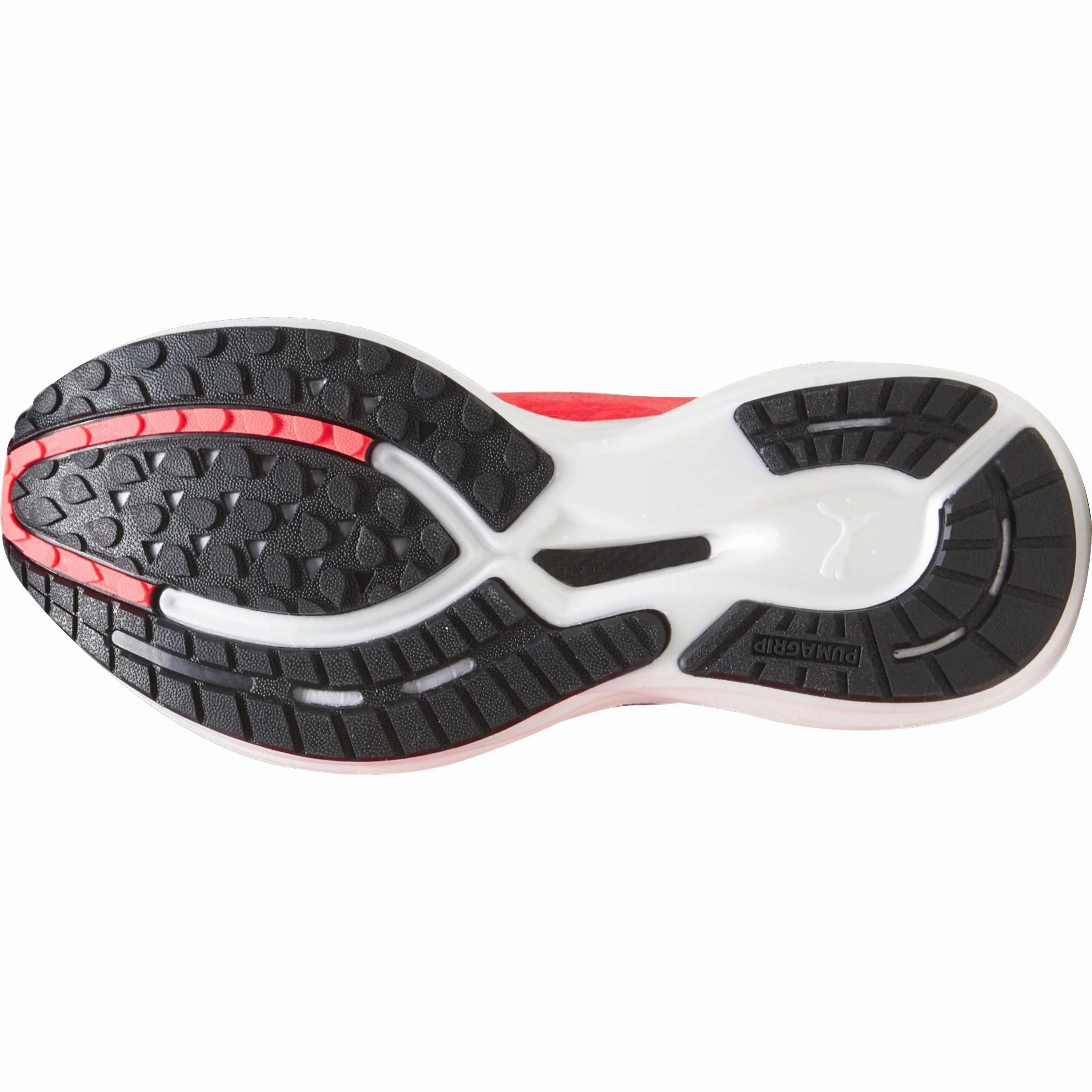 running in a bus station area shoes Puma Deviate Nitro 2 Womens Running Shoes - Red