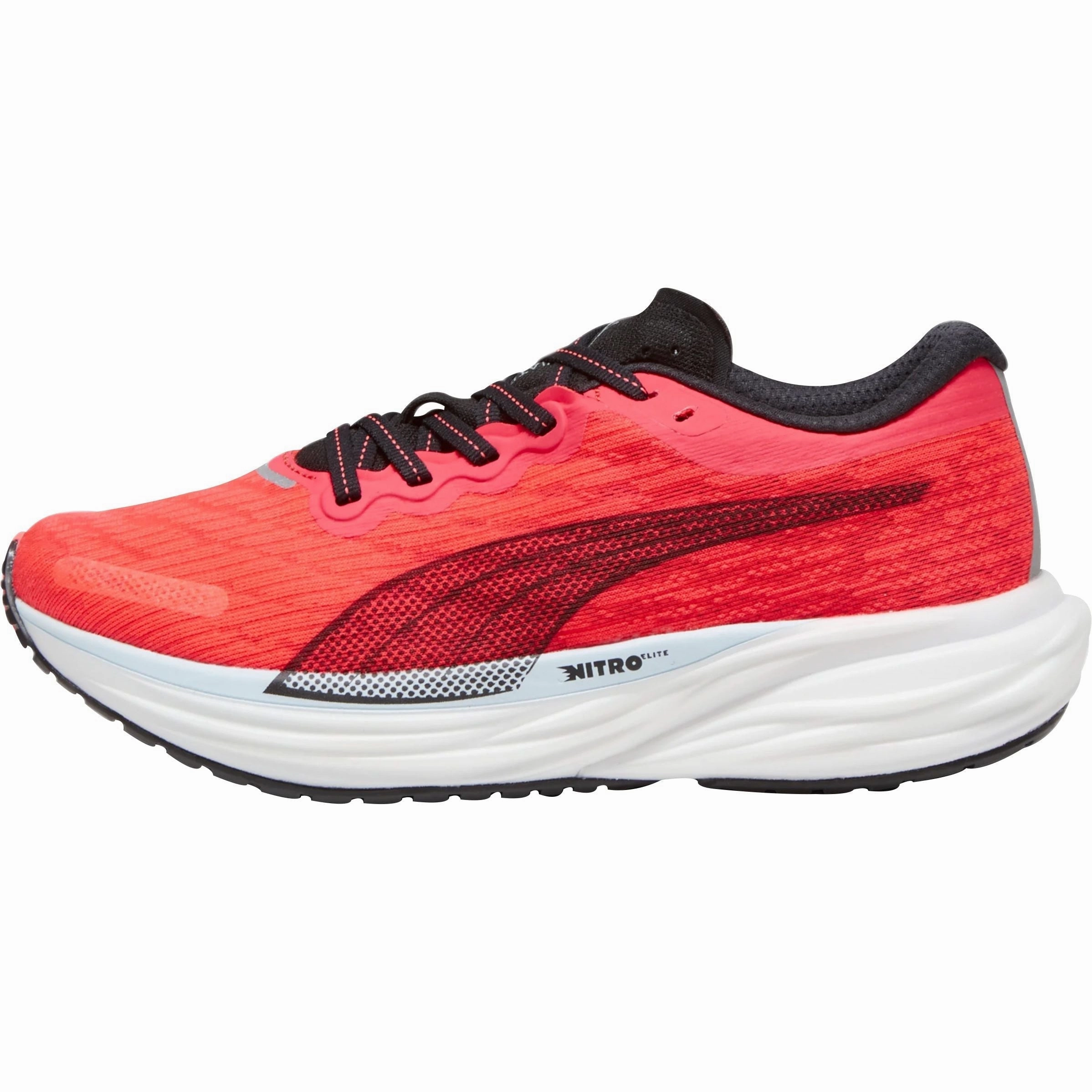 Puma Deviate Nitro 2 Womens Running Shoes - Red heavy - duty upper shoes