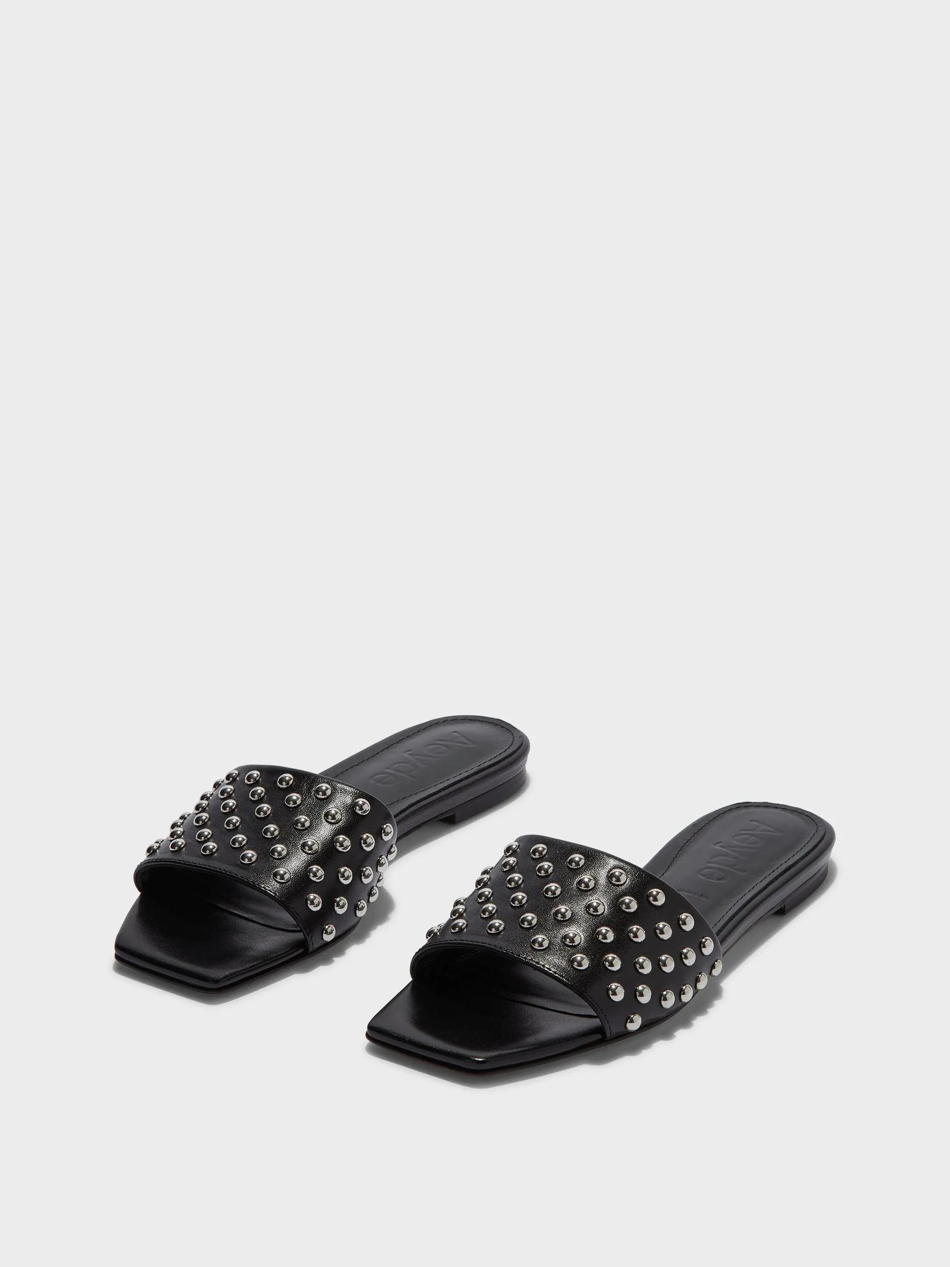 Anna Studded Leather Sandals All Daywear Open Air