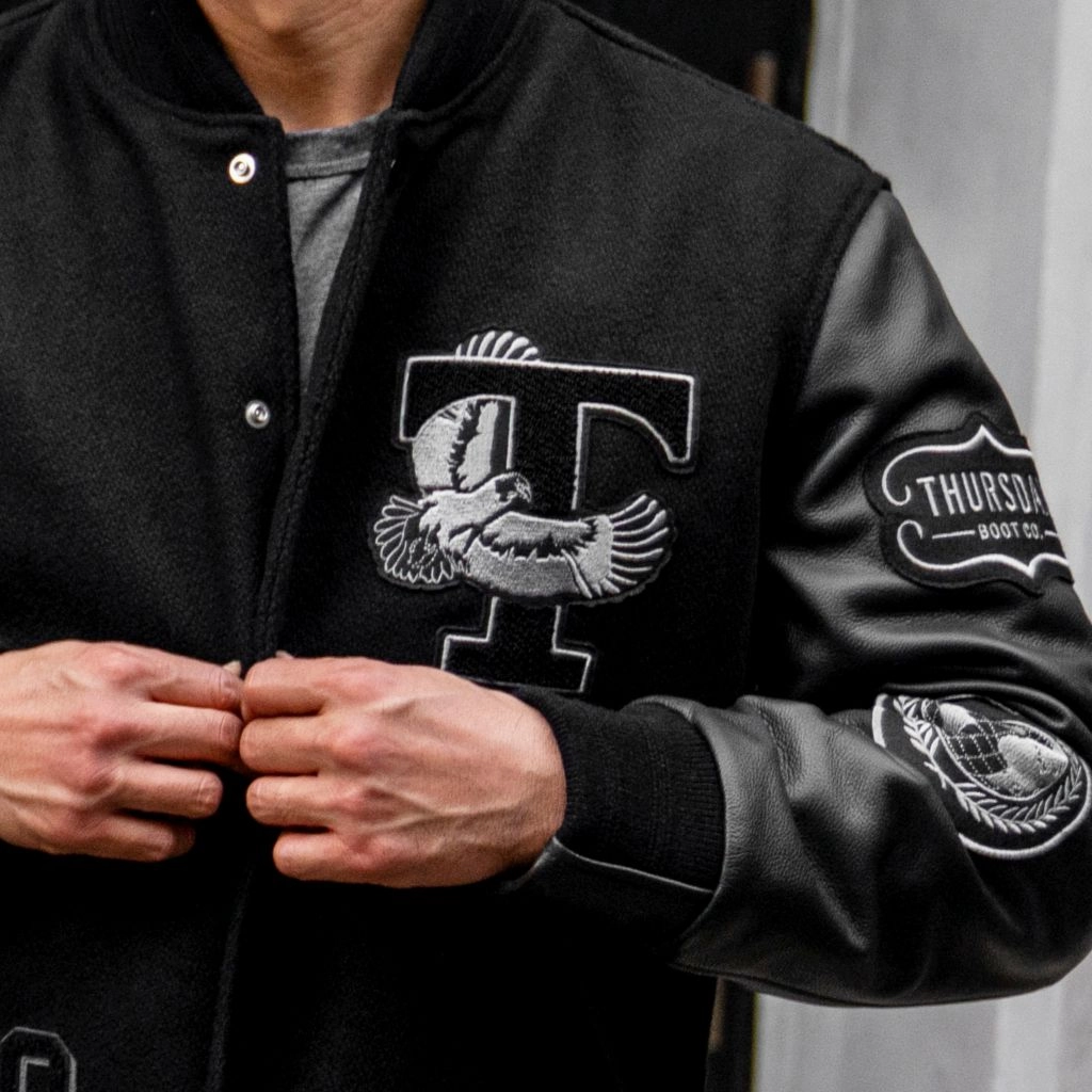 Varsity Jacket | Black 10 Year Compact Storage Late Autumn