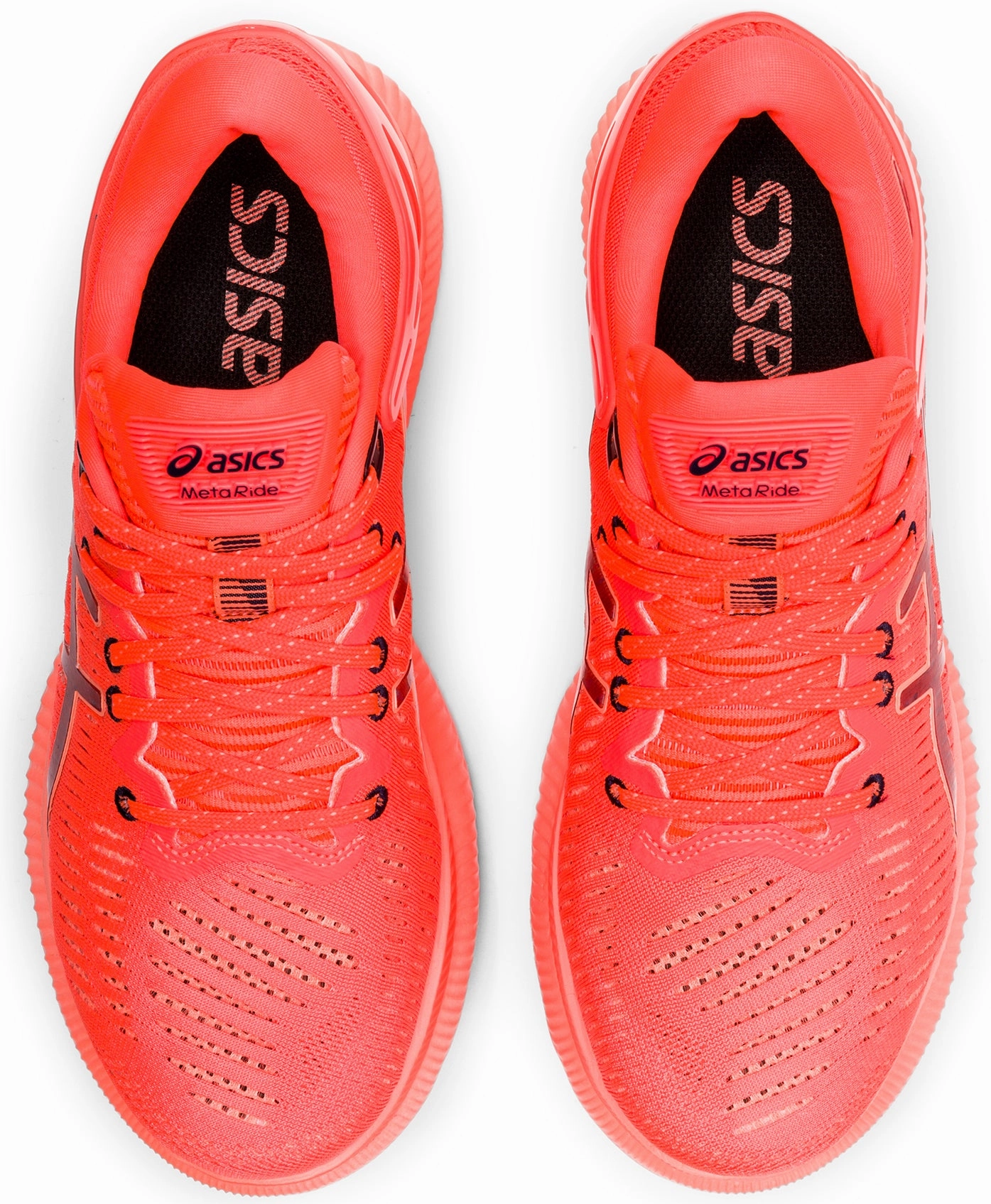 Engineered Mesh Fabric brushed - finish - design shoes Asics MetaRide Womens Running Shoes - Red