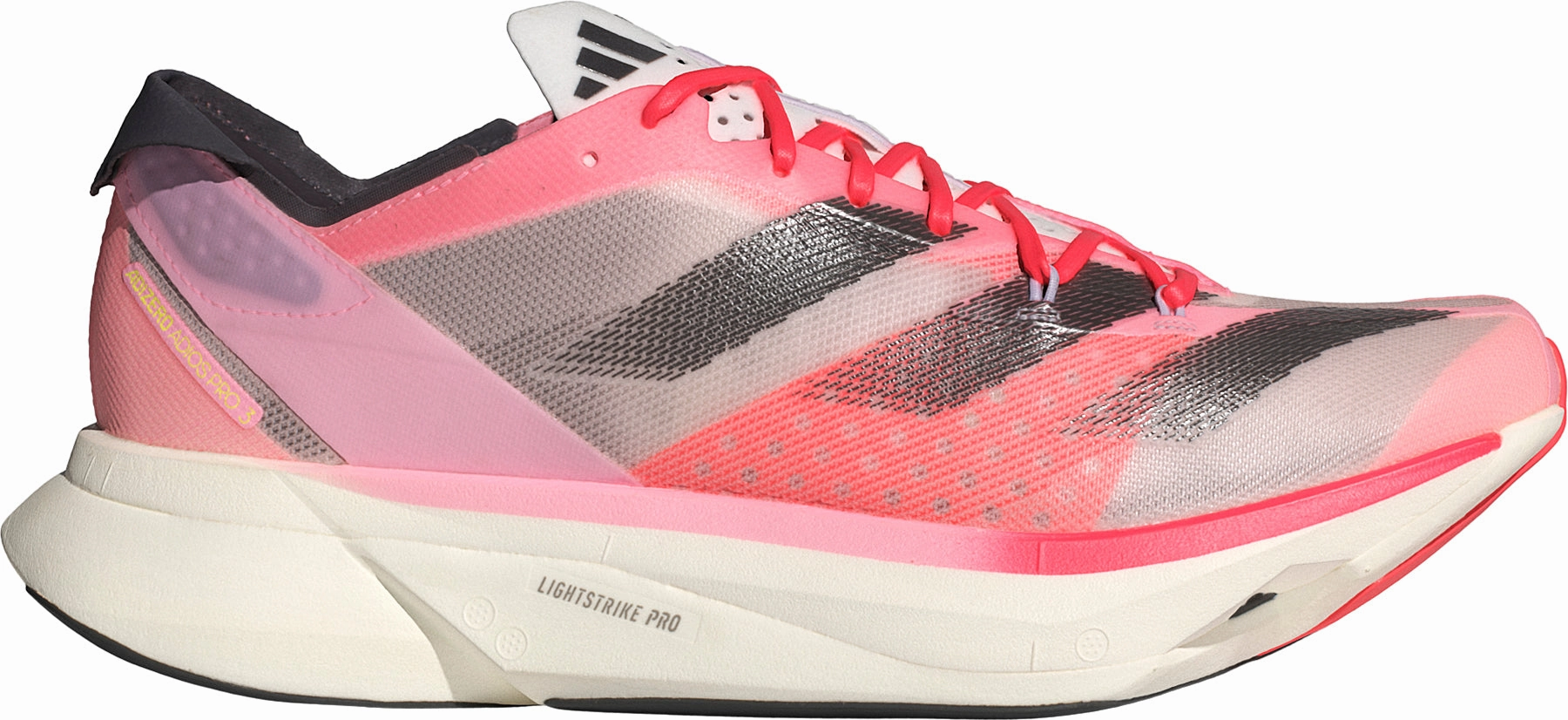 adidas Adizero Adios Pro 3 Running Shoes - Pink muted colors