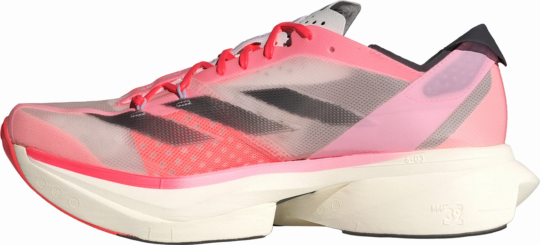 cross - country runner adidas Adizero Adios Pro 3 Running Shoes - Pink