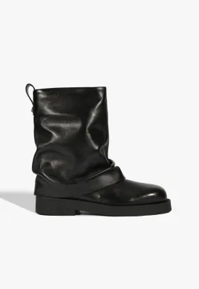 Functional And Fashionable Keira Cloak Leather Bootie