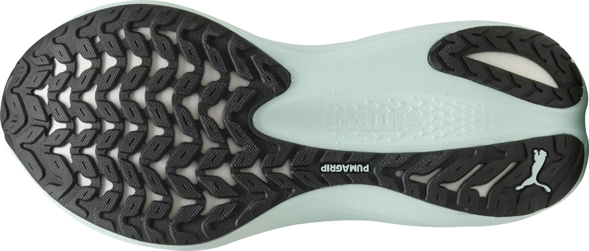 Puma MagMax Nitro Mens Running Shoes - Green nylon