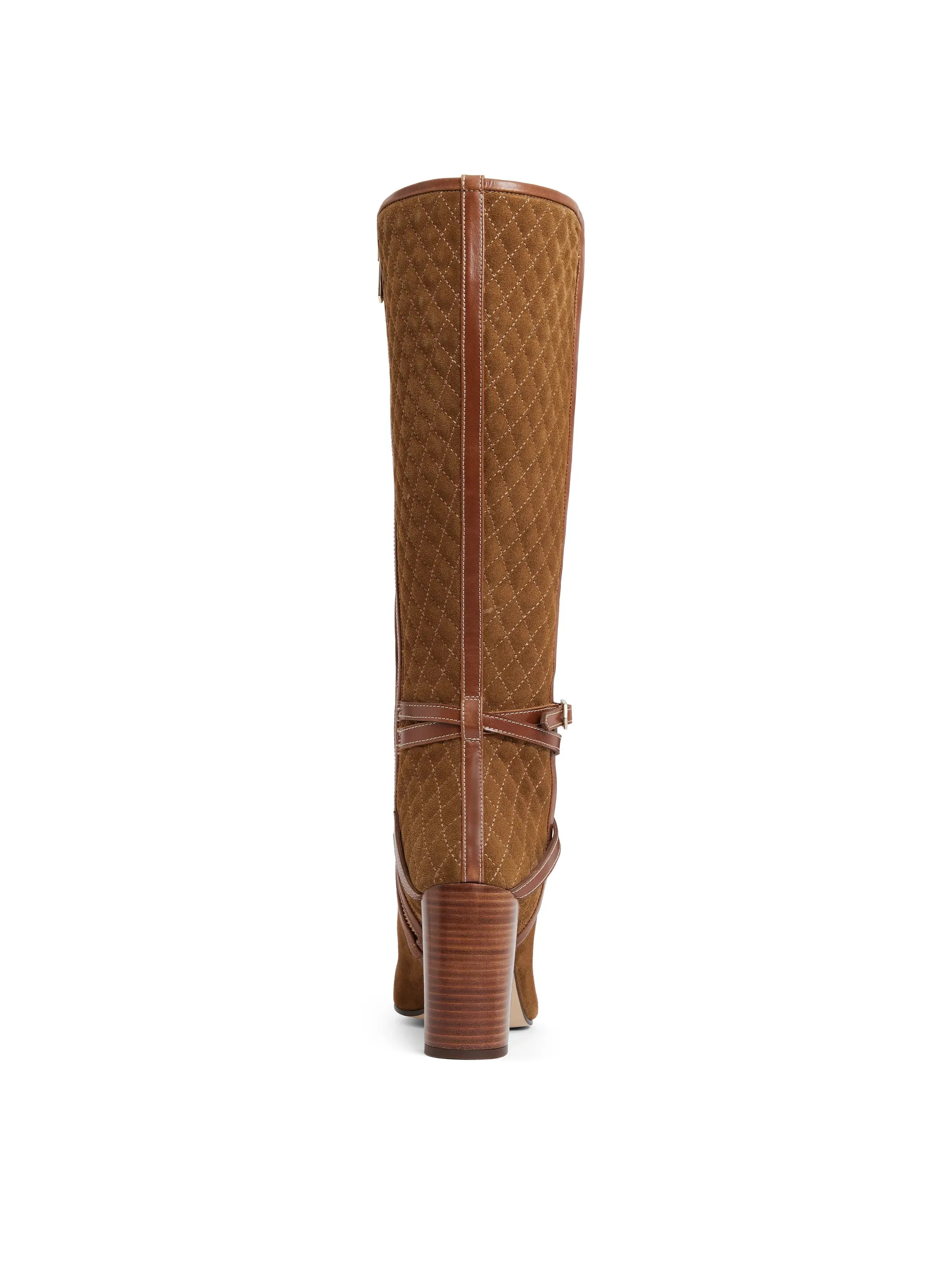 Closed Toe Cold Climate Knee High Chiswick - Tan Suede
