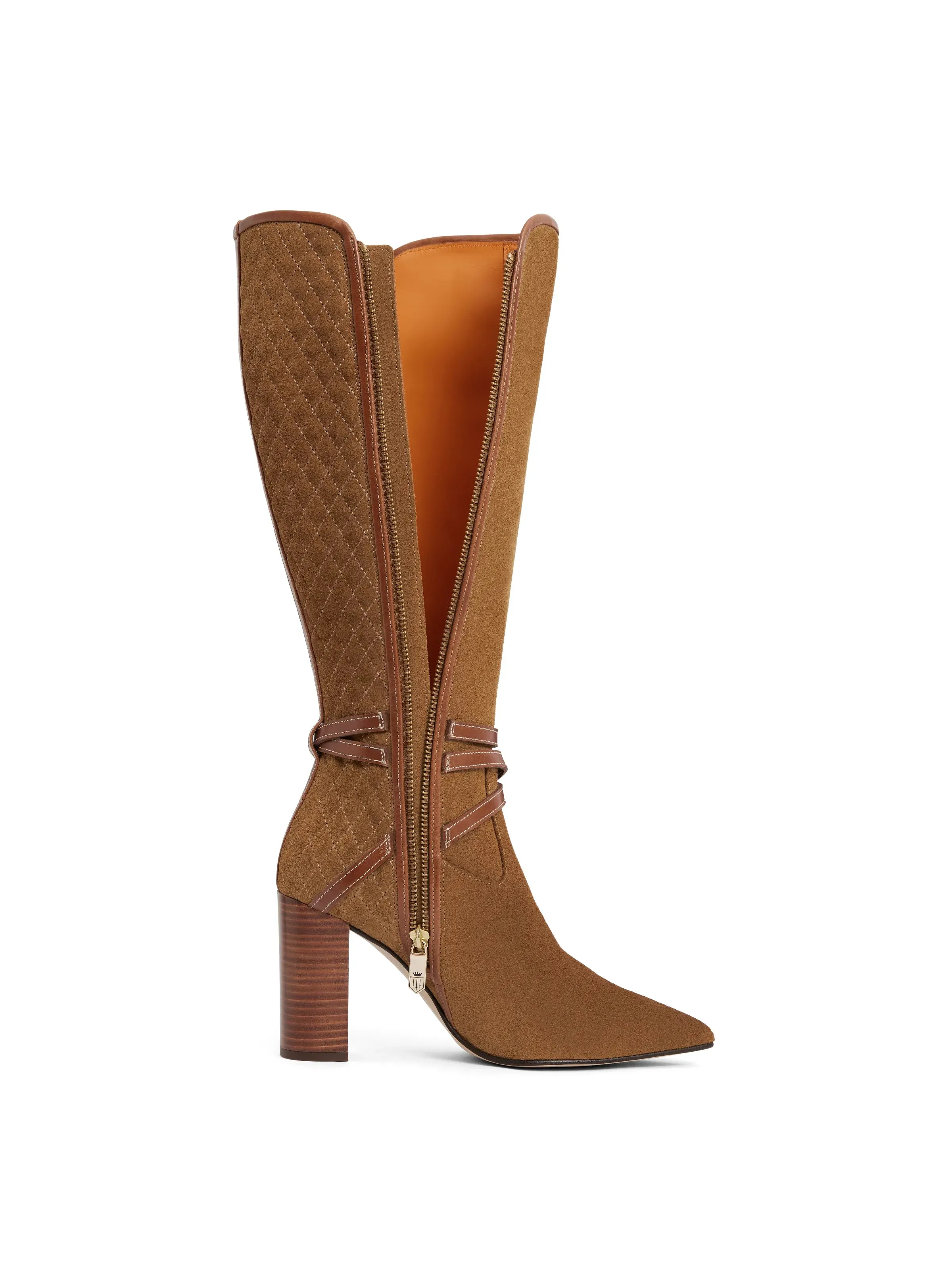 Easy Pairing Knee High Chiswick - Tan Suede