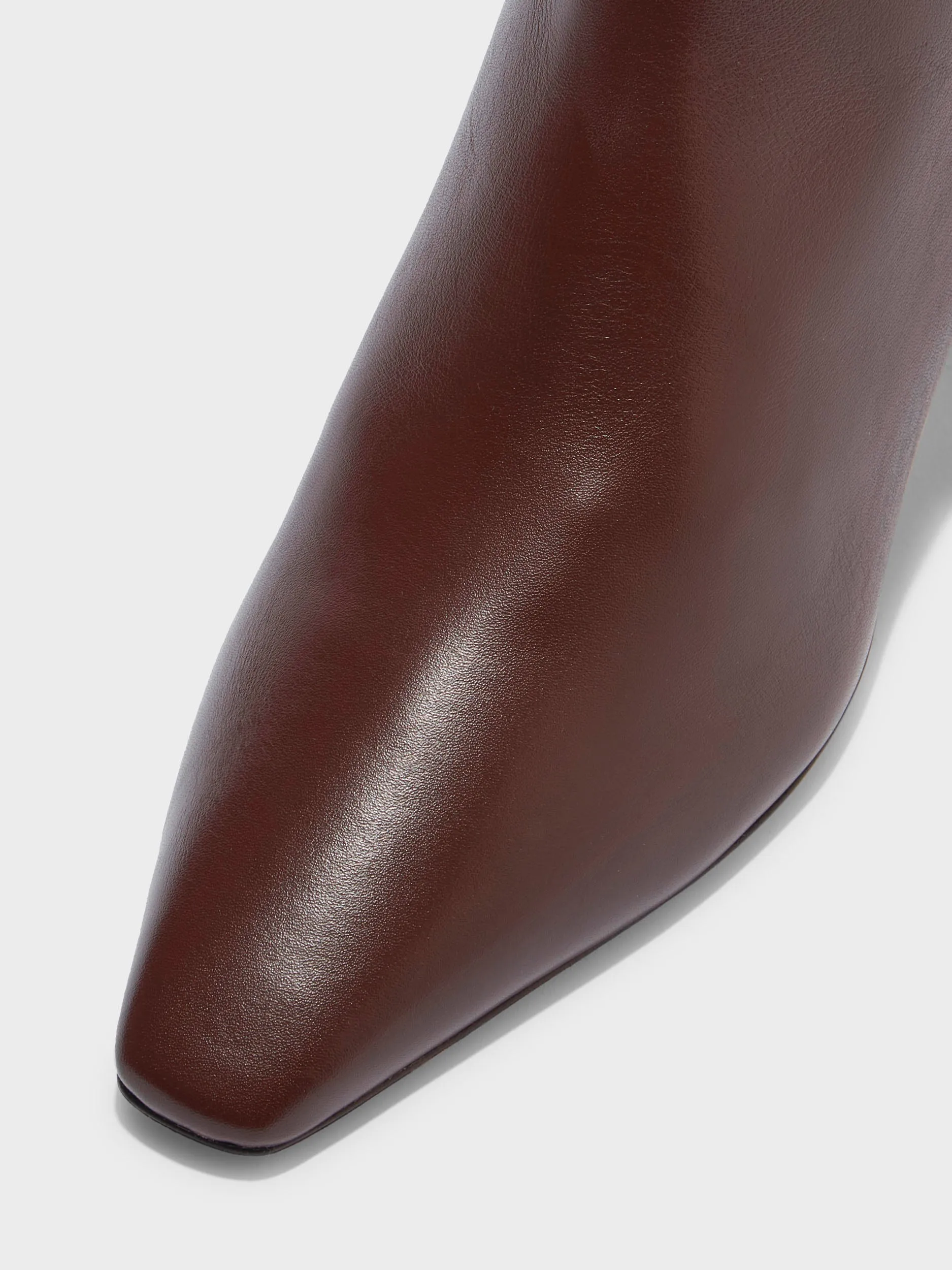 Cold Fashion Cozy Daily Koko Leather Ankle Boots