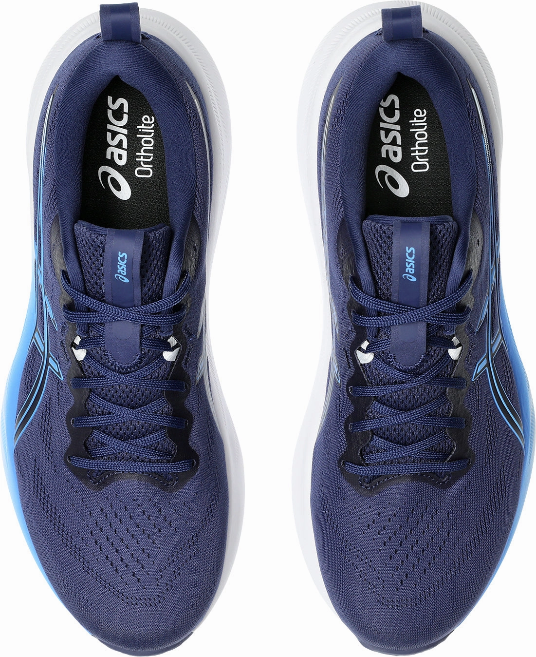 Asics Gel Pulse 16 Mens Running Shoes - Blue High Top Style