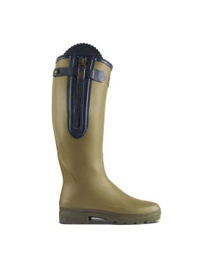 Daily Function Light Step L'Alliance Neoprene Lined Wellington Boot (Sporting Fit) - Vert Vierzon
