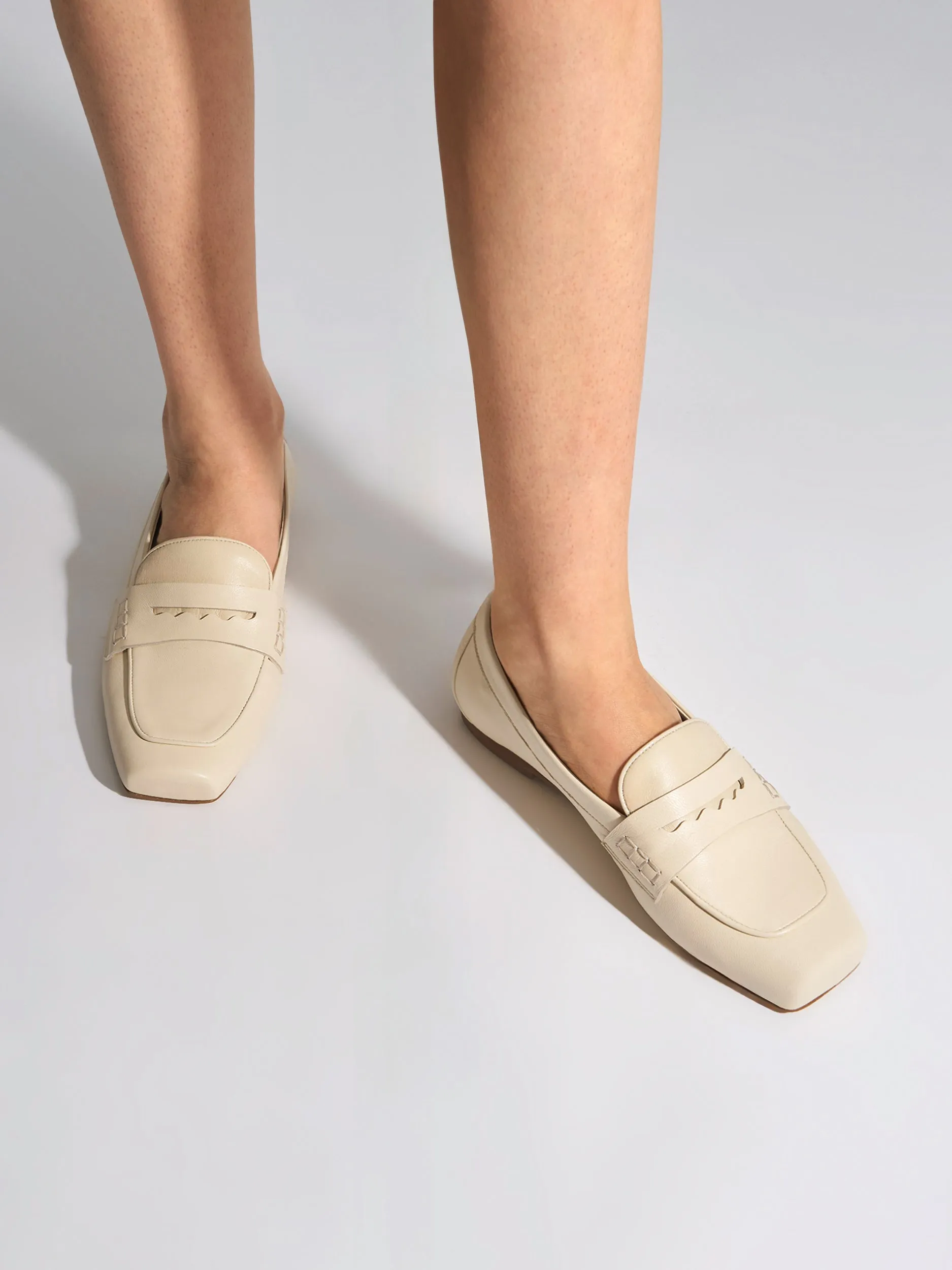 Lana Moccasin Loafers Practical All-day Shoes Mesh Upper