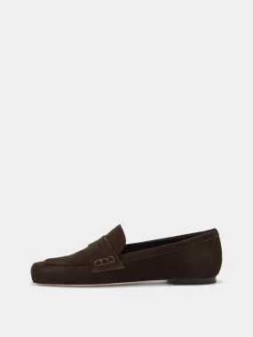 Lana Suede Loafers Smart Wardrobe