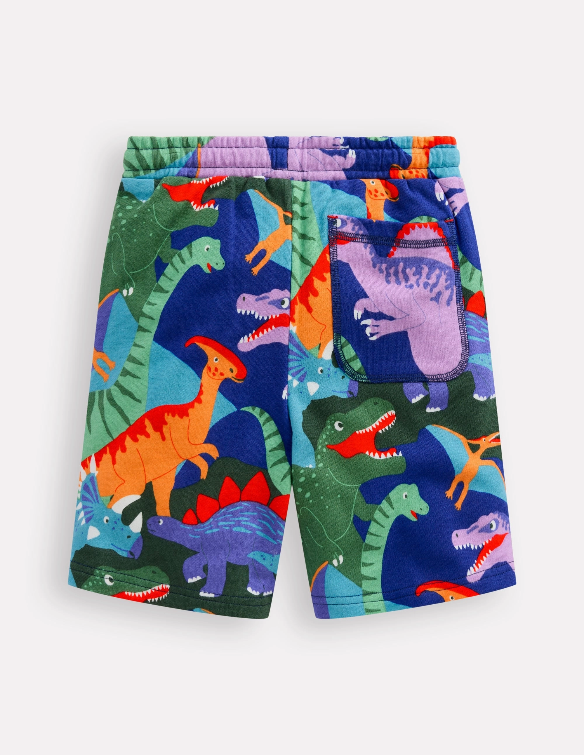 athletic clothing souvenir choice Printed Shorts-Multi Dinosaur Camo