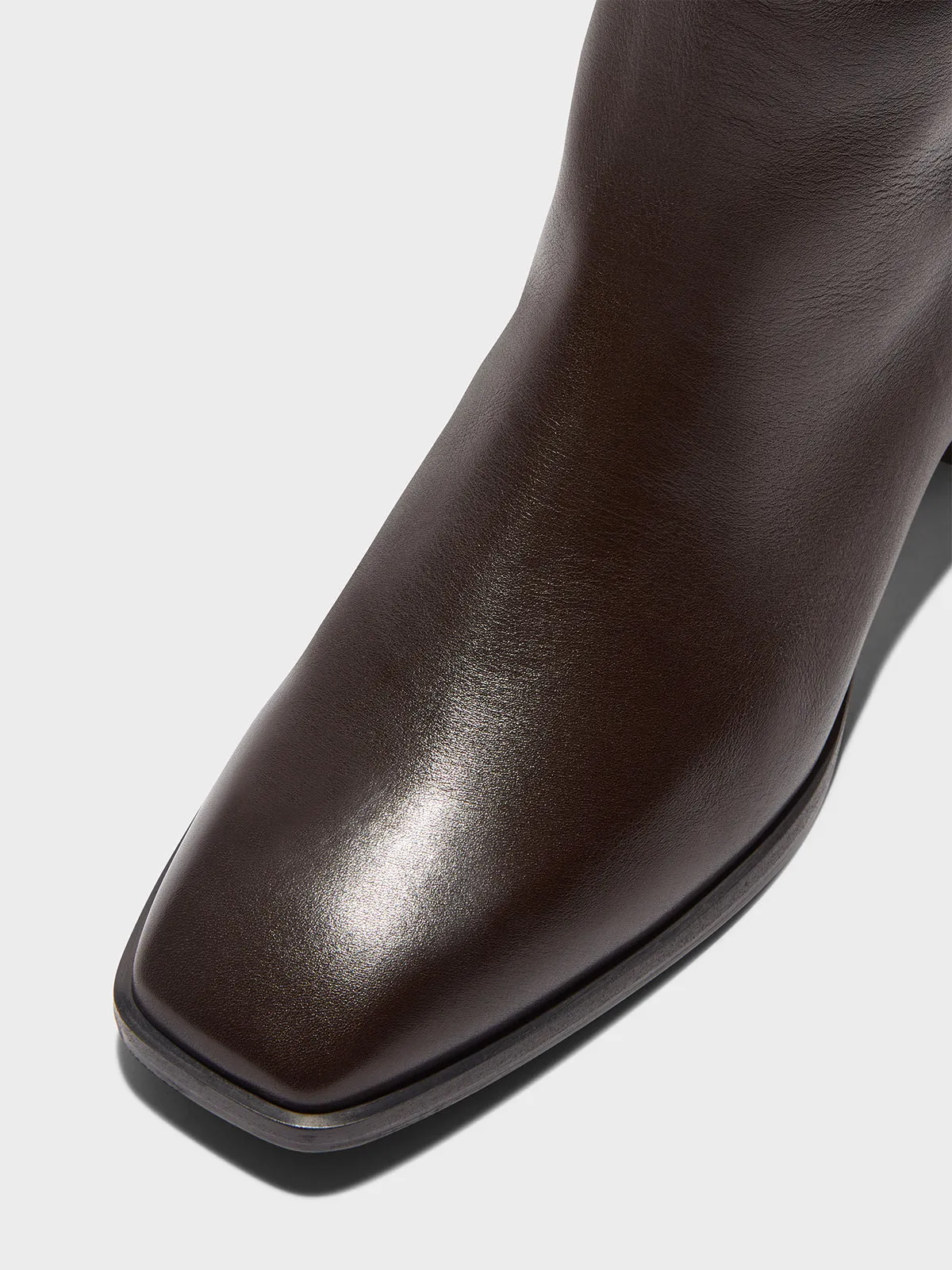 Lee Leather Ankle Boots Cold Chic Daily Chic