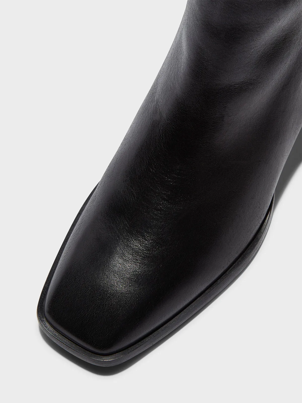 Commuter Choice Lee Leather Ankle Boots