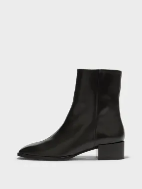 Lee Leather Ankle Boots Practical Look